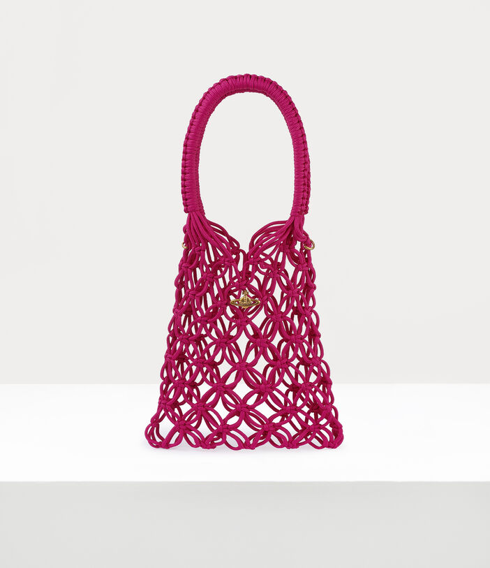 Vivienne Westwood LARGE MACRAME HANDBAG